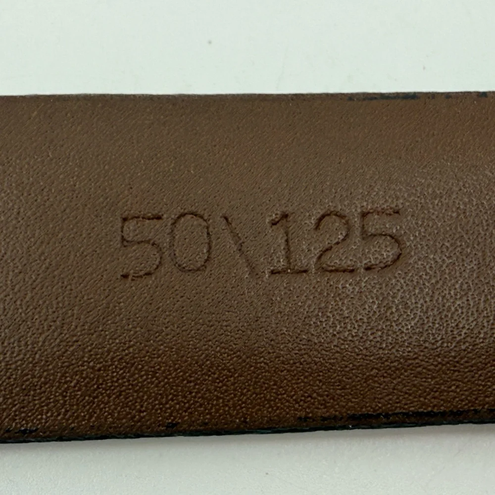 Vintage Worn‎ Leather Belt 50
